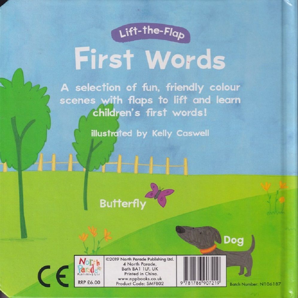 كتاب First Words Lift-The-Flap Book