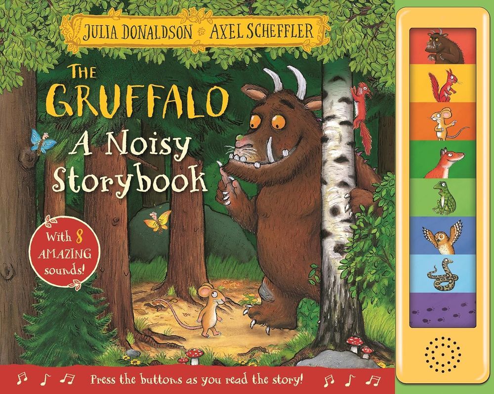 كتاب The Gruffalo: A Noisy Story Book