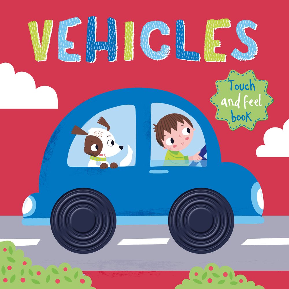 كتاب Touch And Feel Book - Vehicles