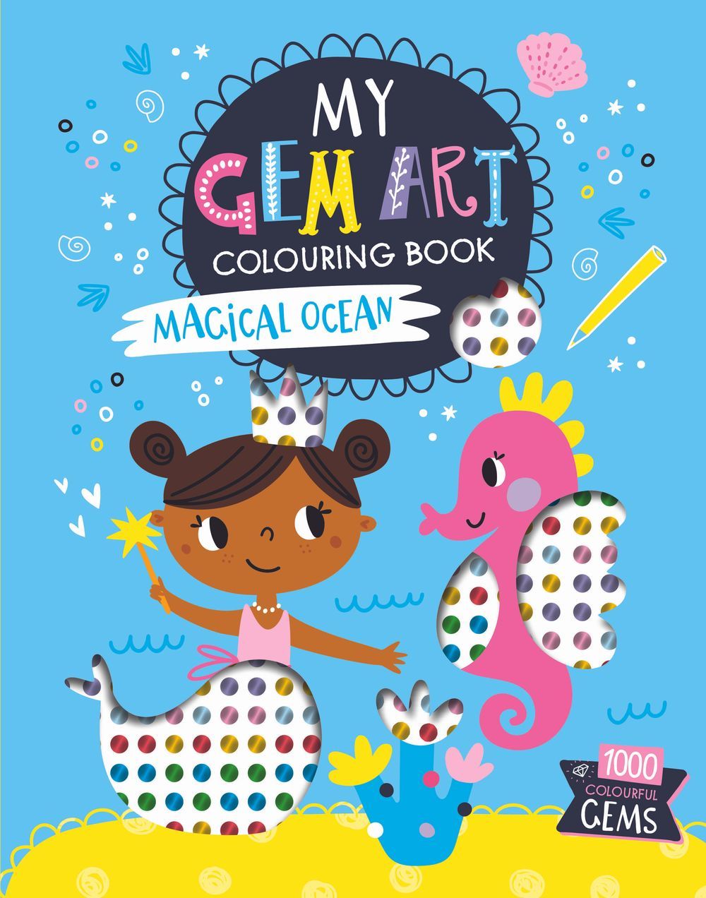 كتاب My Gem Art Colouring Book - Magical Ocean