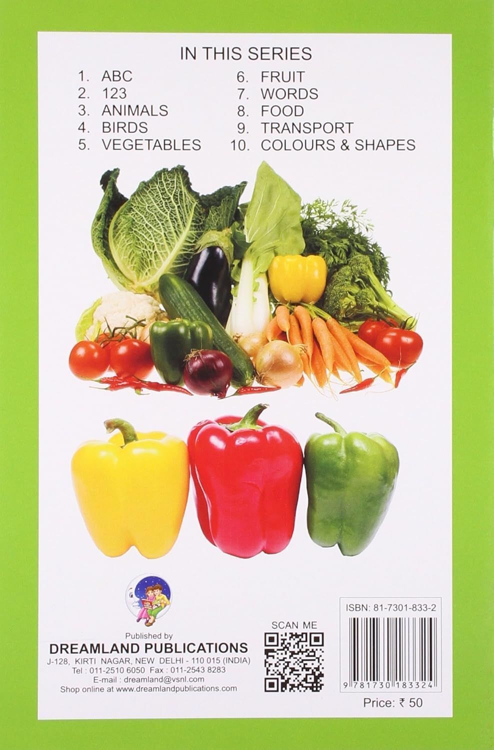 My Little Book Of Vegetables