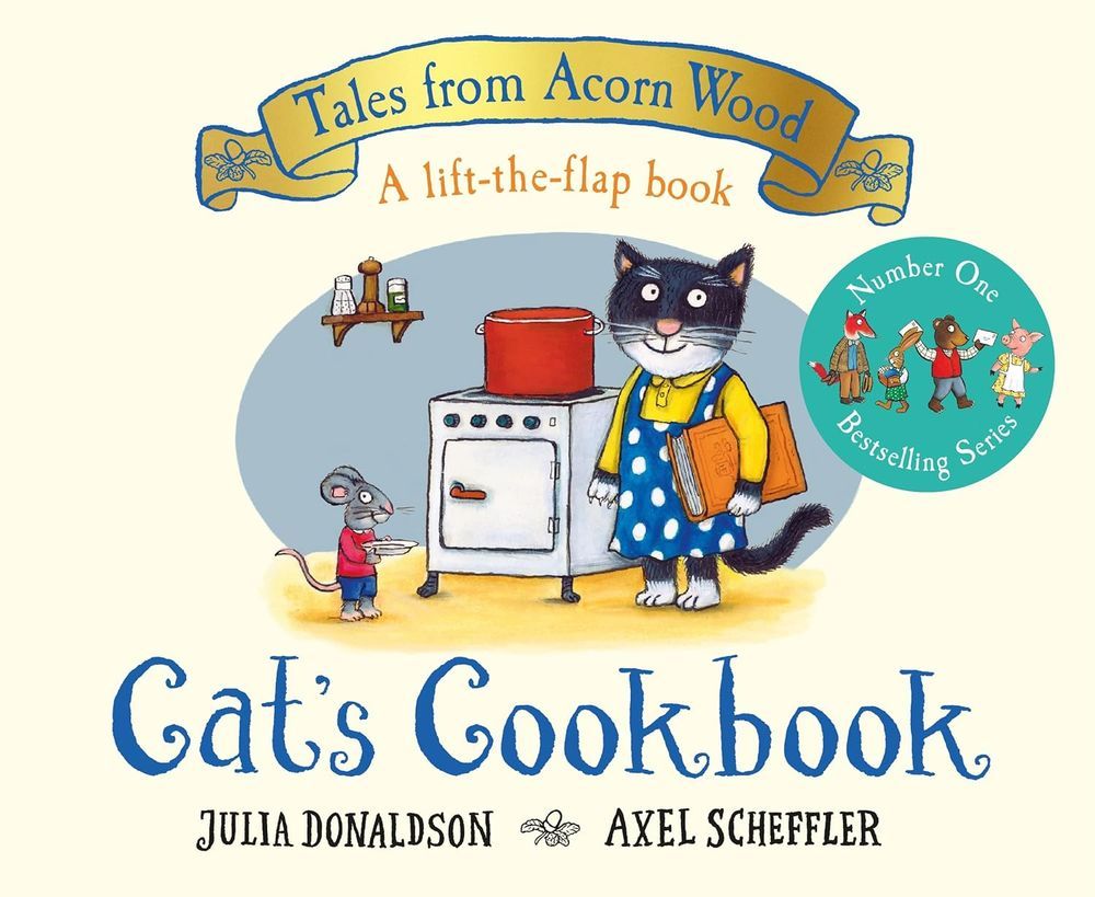 كتاب Cat's Cookbook Lift The Flap Book