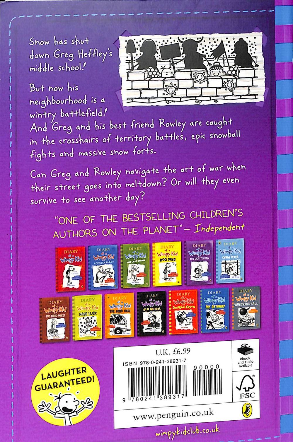 كتاب Diary Of A Wimpy Kid : The Meltdown PB