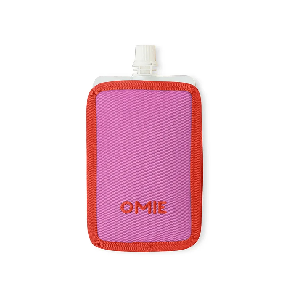 OmieBox - OmieChill Travel Food Pouch Cooler - Pink