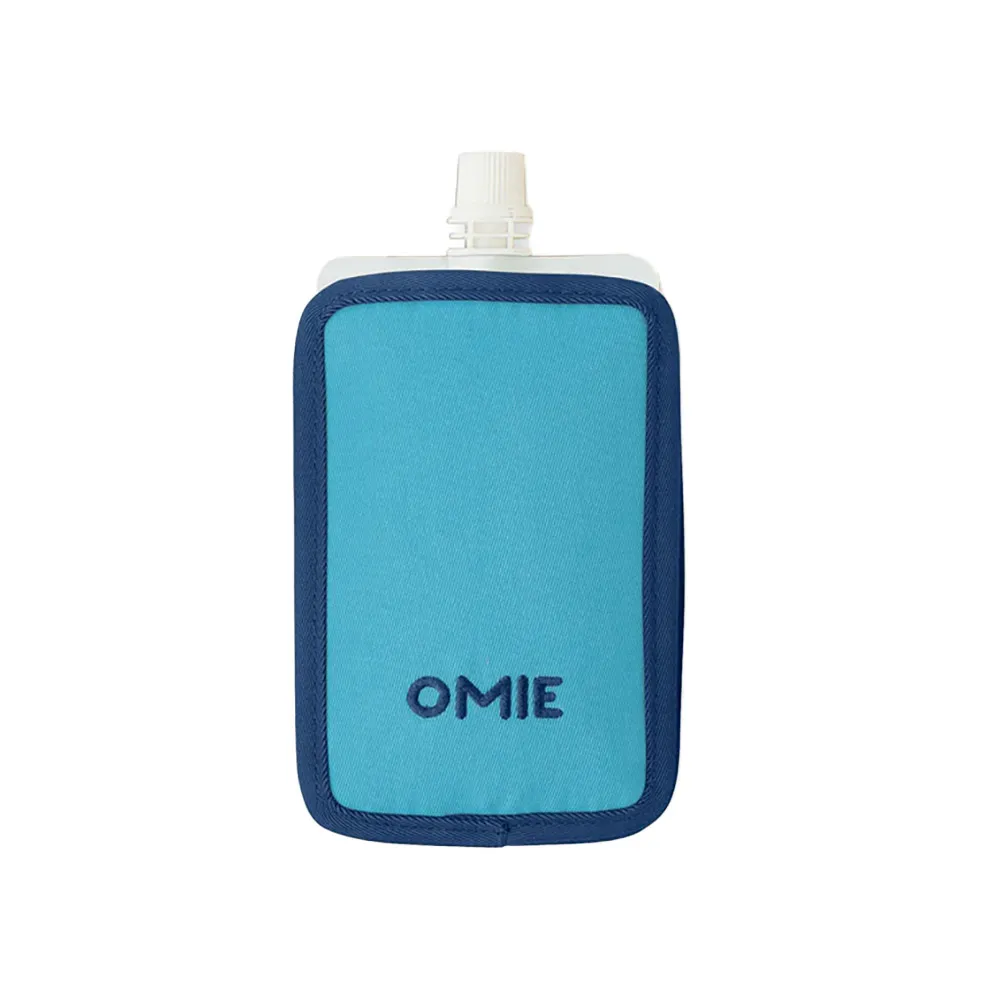 OmieBox - OmieChill Travel Food Pouch Cooler - Blue