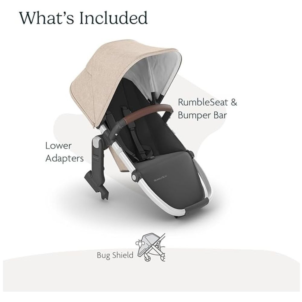 Uppababy - RumbleSeat V2 Only - Declan - Oat Melange