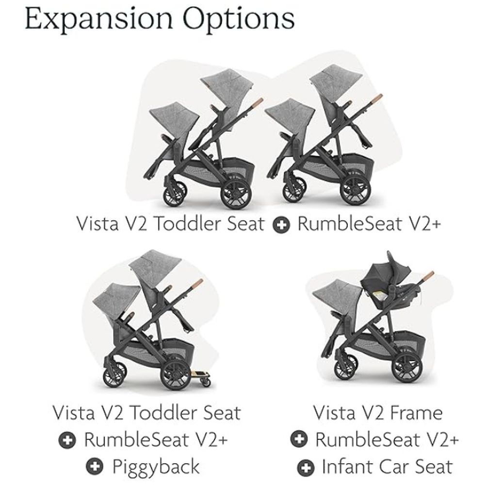 Uppababy - RumbleSeat V2 Only - Declan - Oat Melange