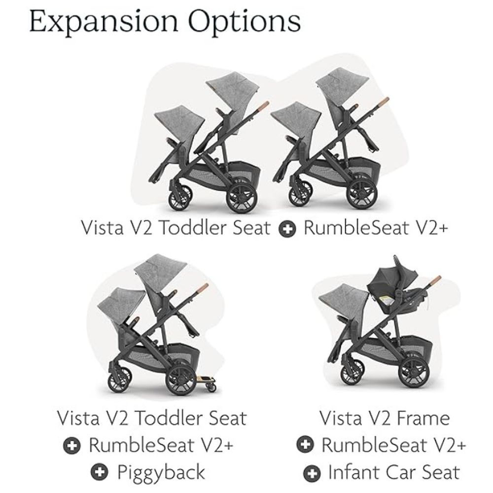 Uppababy - RumbleSeat V2 Only - Noa - Navy