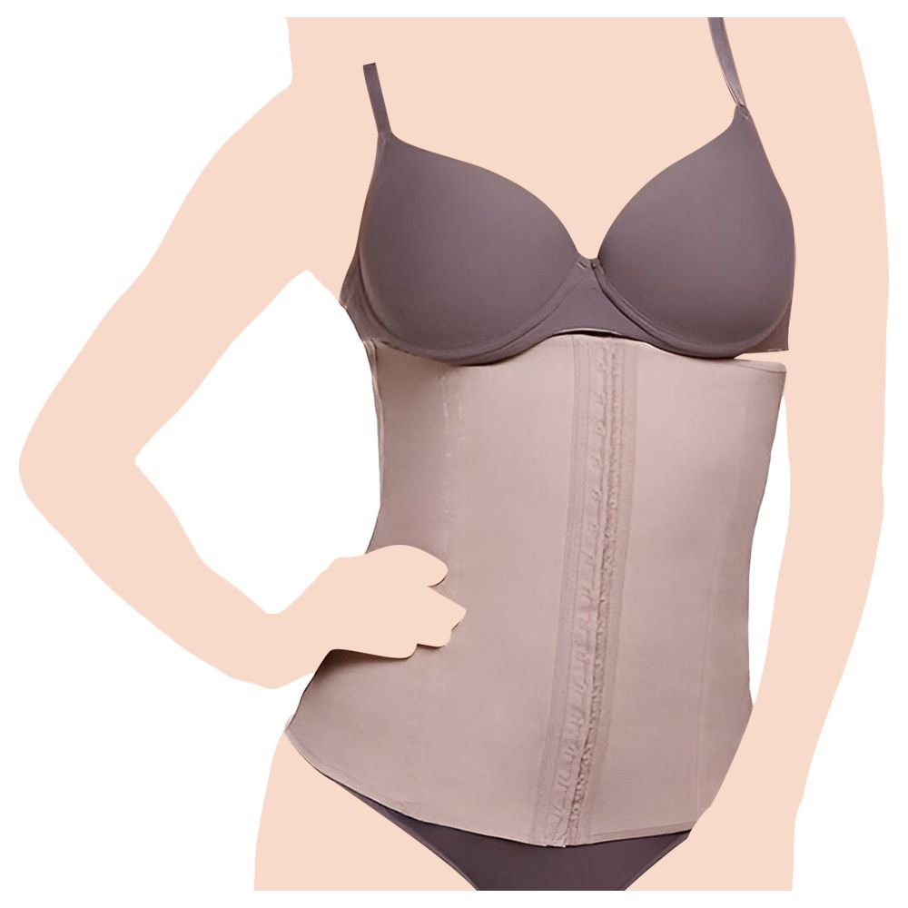 Esbelt - Slimming Belt Girdle - Dark Nude