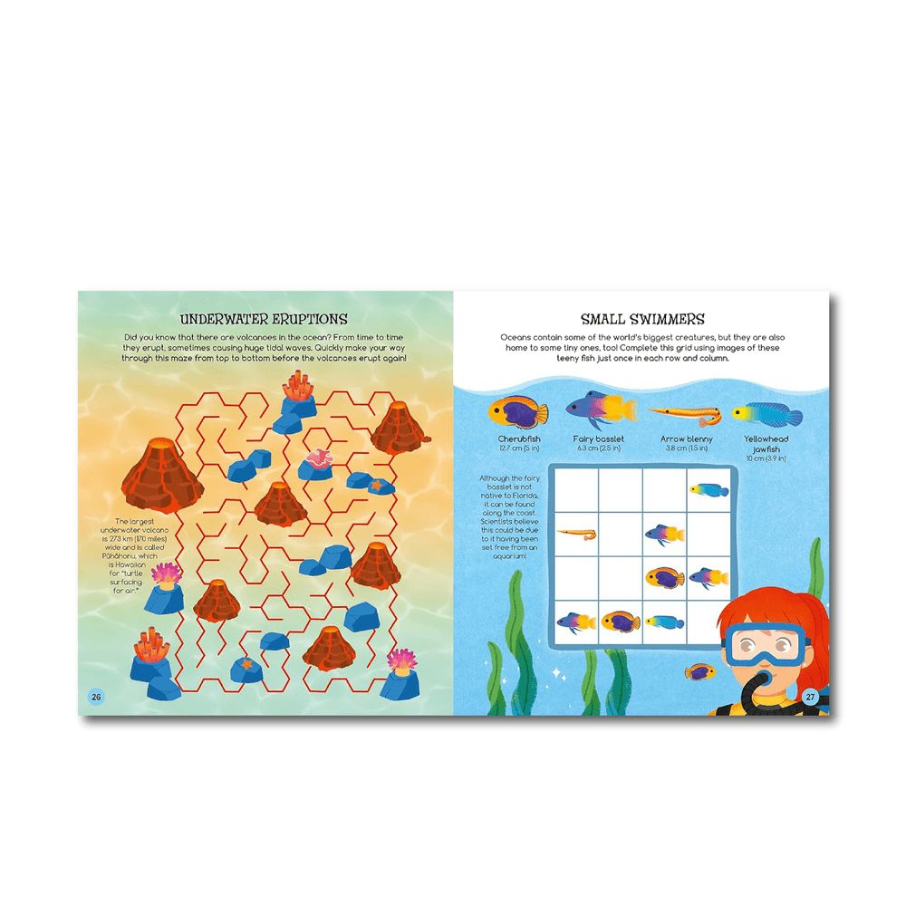 The Super Smart Ocean Activity Book