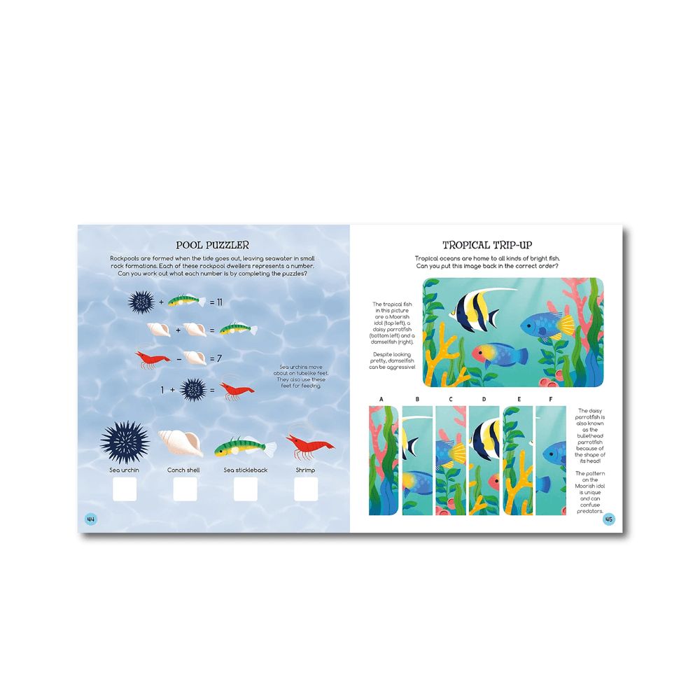 The Super Smart Ocean Activity Book