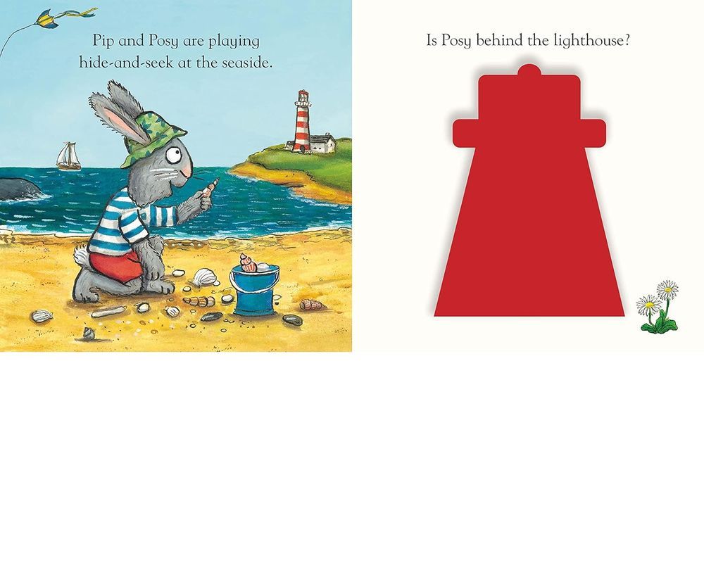 كتاب Pip And Posy At the Seaside Felt Flaps Book