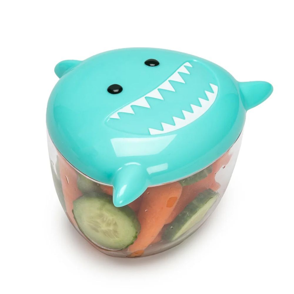 Melii - Snack Container With Pctg Base 232ml - Pack of 3 - Bulldog, Shark, & Cat