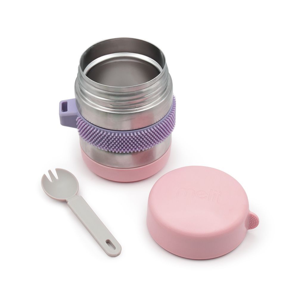 Melii - Fidget Thermose Insulated Food Jar - Pink - 300ml