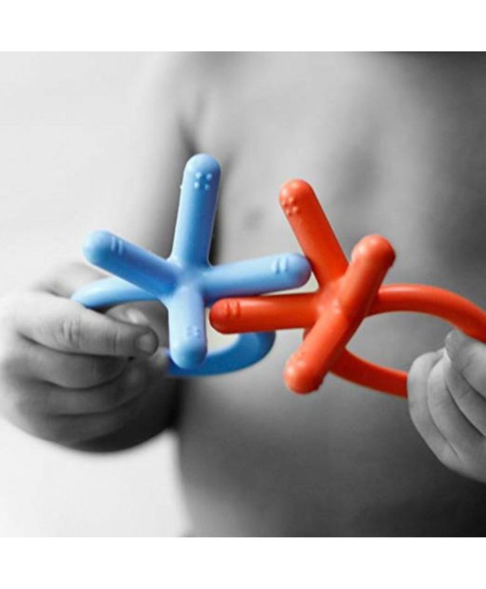 Comotomo - Silicone Baby Teether - Multicolor -  2 Pcs