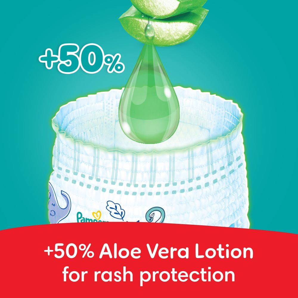 Pampers - Rash Protection Diapers Pants With Aloe Vera - Size 5 - 12-18kg - 60 Pcs