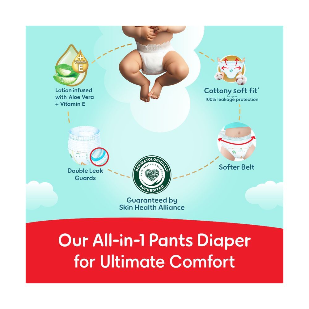 Pampers - Ultimate Comfort Diapers Pants With Aloe Vera And Vitamin E - Size 3 - 6-11kg - 56 Pcs