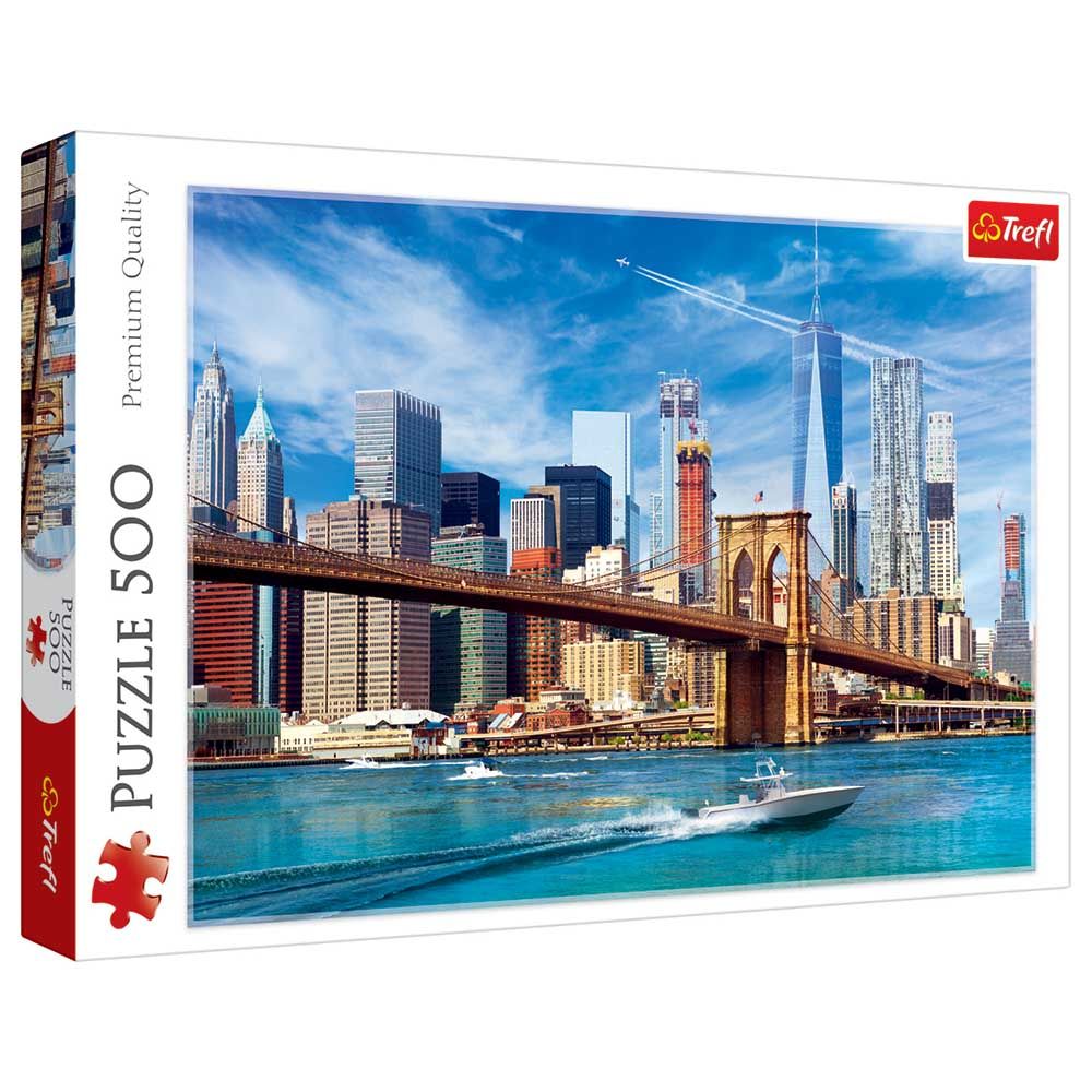 Trefl Puzzle - View Of New York Puzzle - 500pcs