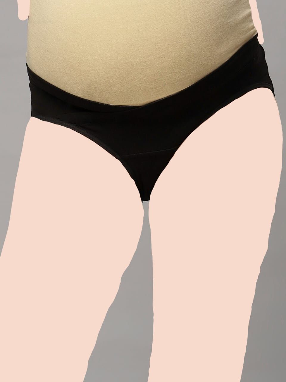 Tummy - Bamboo Cotton Reusable Period Panty - Black