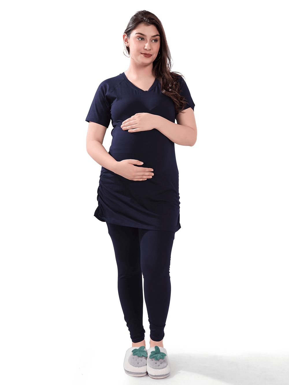 Tummy - Maternity T-Shirt - Blue