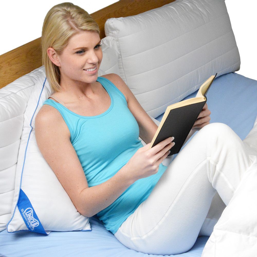 Contour - L Shaped Maternity Pillow - White