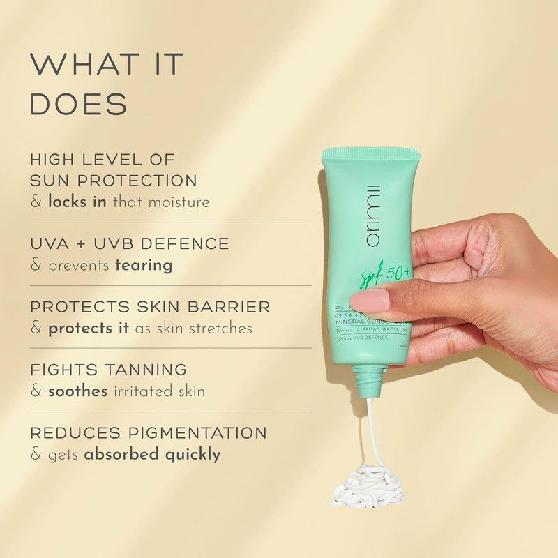 Orimii - SPF50+ Clean Shield Mineral Sunscreen - 50 ml