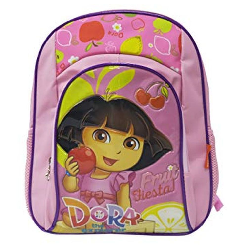 Dora The Explorer - School Backpack - 14-Inch, Lunch Bag And Pencil Bag Set