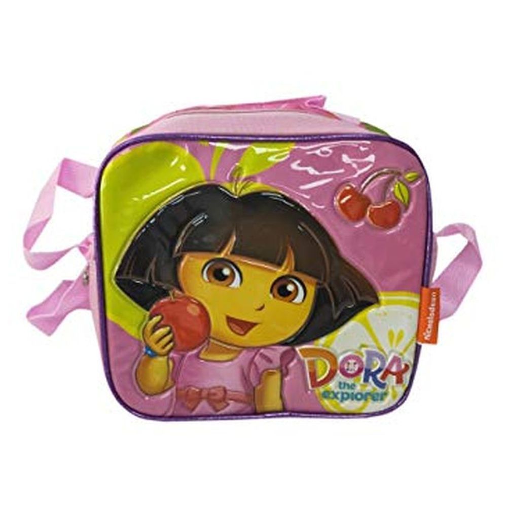 Dora The Explorer - School Backpack - 14-Inch, Lunch Bag And Pencil Bag Set