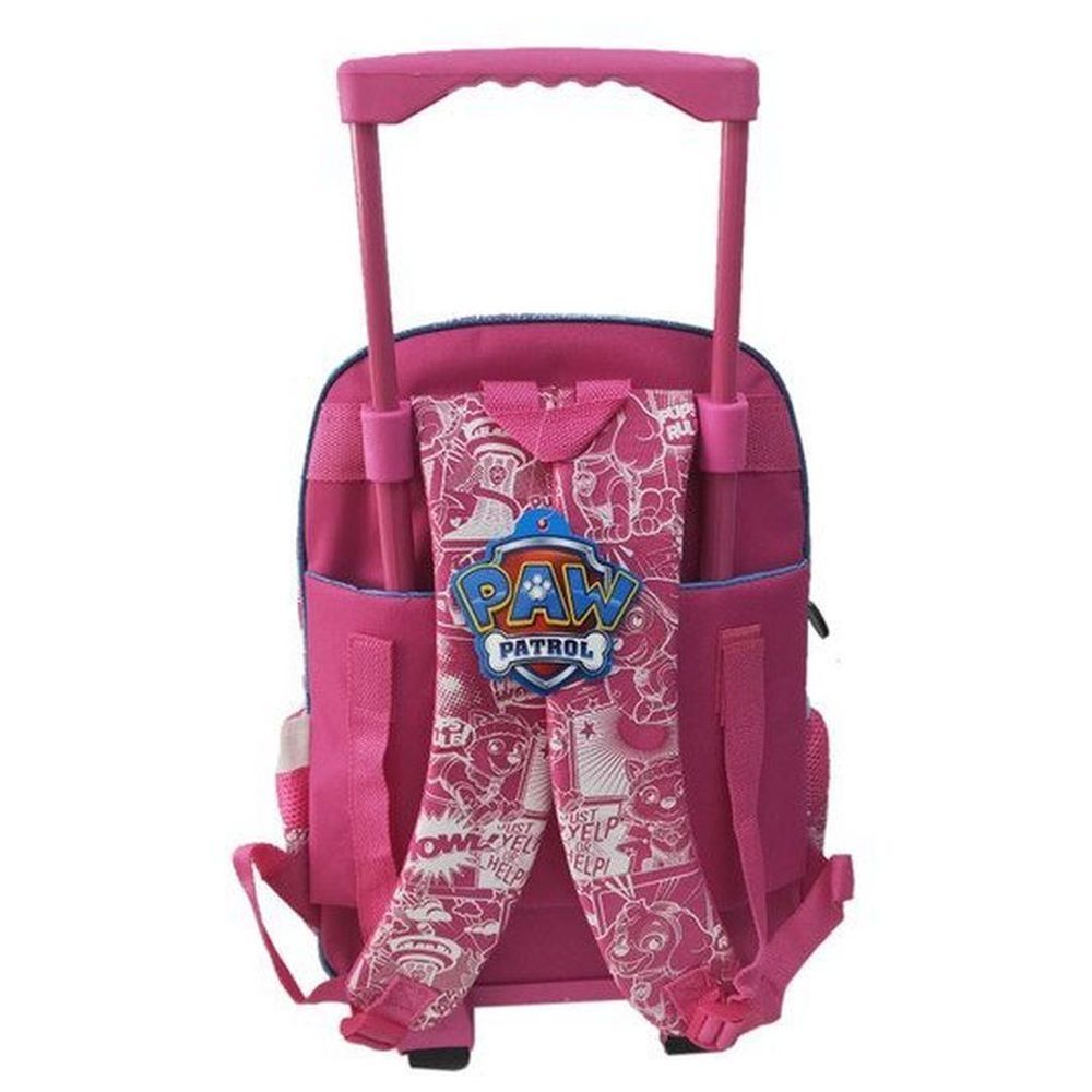 Paw Patrol - Double Handle Trolley School Bag - 14-Inch - Pink