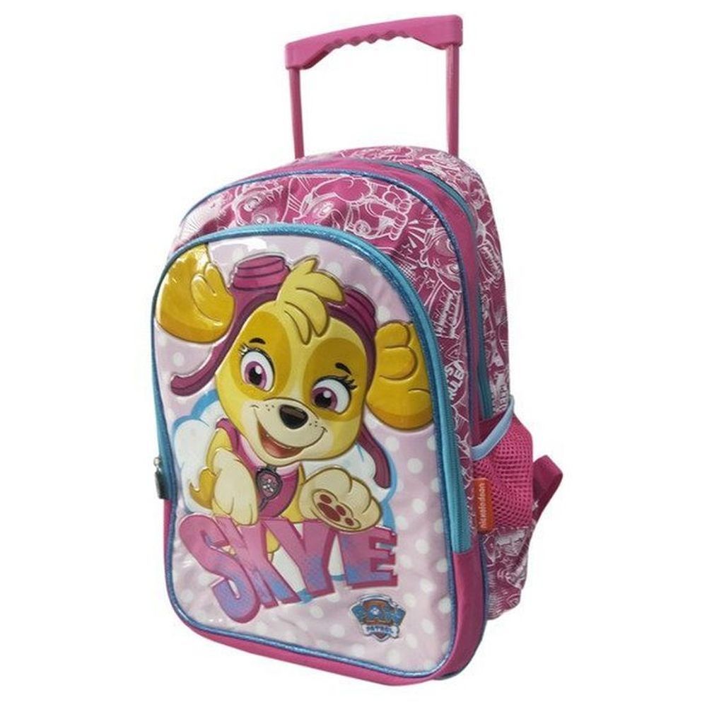 Paw Patrol - School Trolley Bag - 14-Inch Lunch Bag And Pencil Case