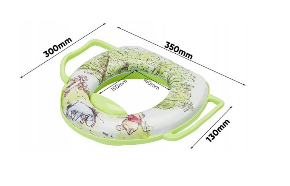 Keeeper - Soft Toilet Seat - Disney - Lime