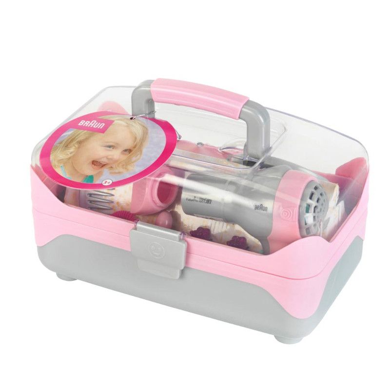 Klein Toys - Theo Braun Hairdresser's Case - Pink