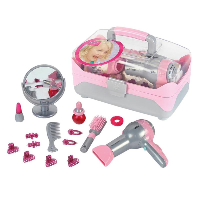 Klein Toys - Theo Braun Hairdresser's Case - Pink