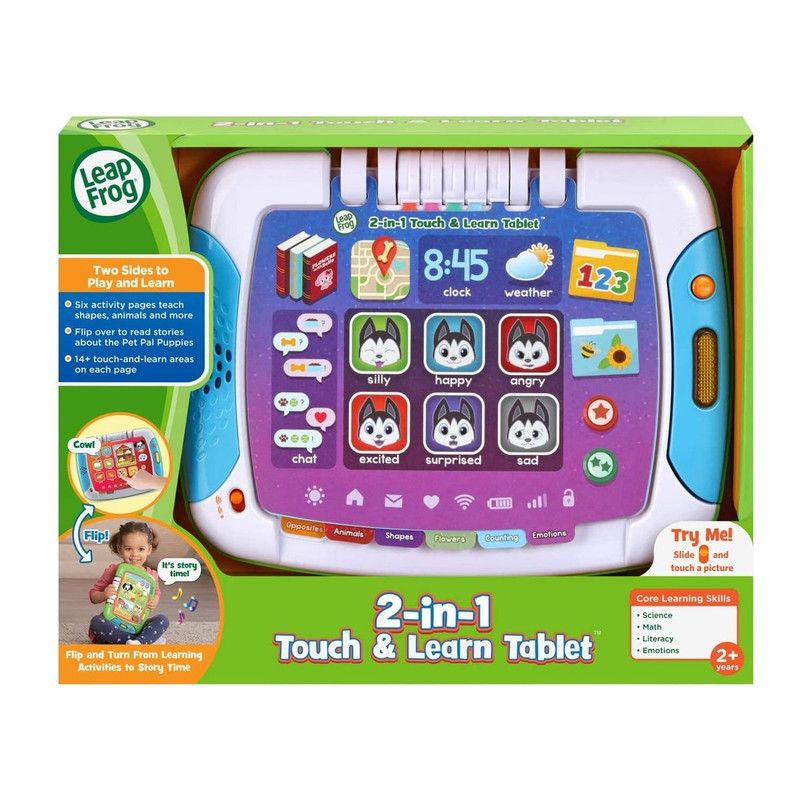 LeapFrog - 2-In-1 Touch And Learn Tablet