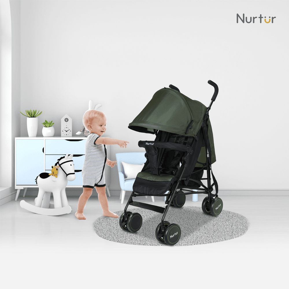 Nurtur - Archer Lightweight Baby Stroller - Dark Green