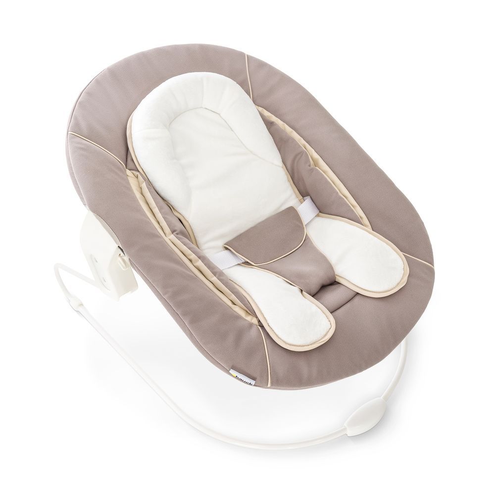 Hauck - Citi Neo II Jogging Stroller - Caviar/Stone And 2-In-1 Alpha Bouncer - Beige