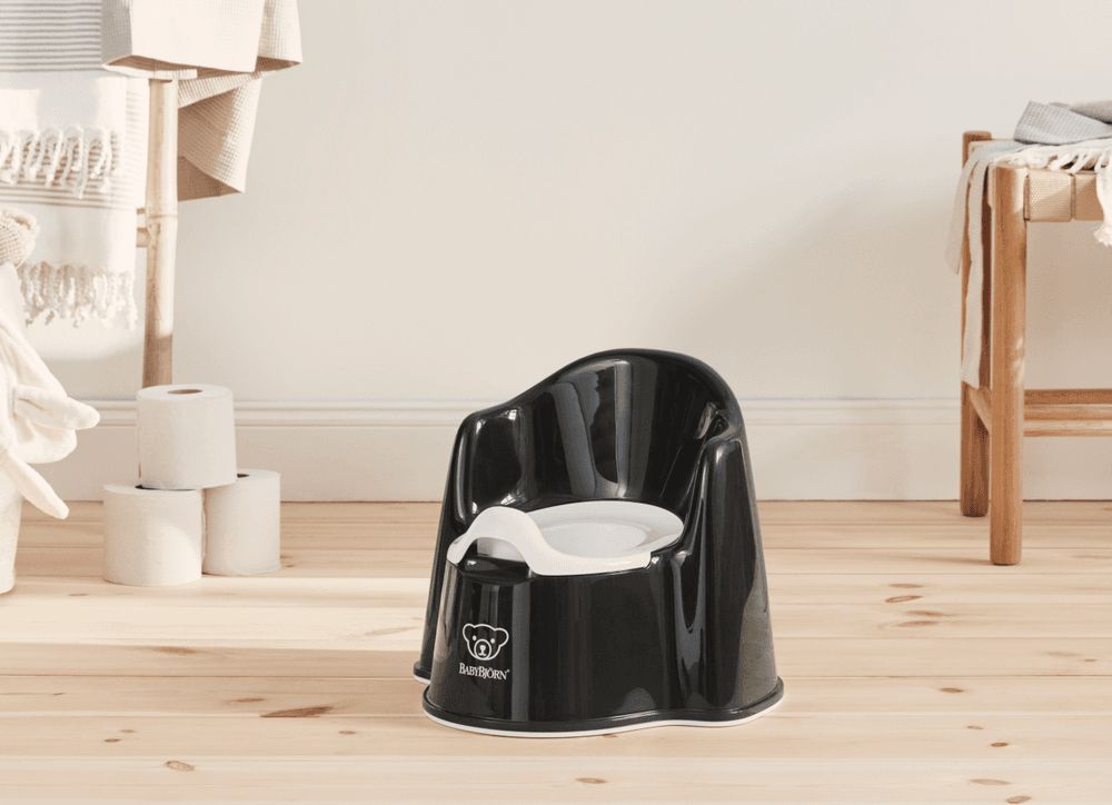 Babybjorn - Potty Chair - Black/White