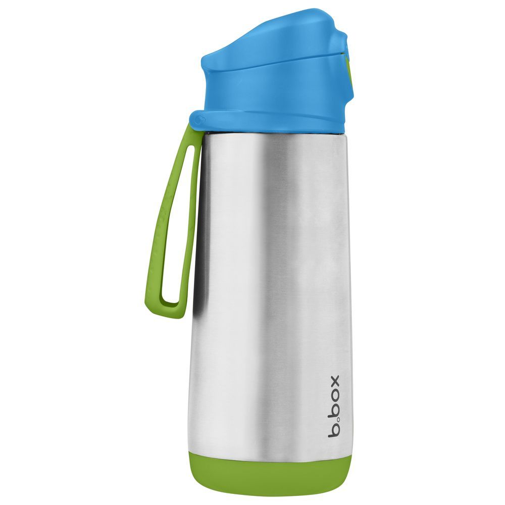 B.box - Hydratio Stainless Steel Spout Bottle - Ocean Breeze - 500 ml