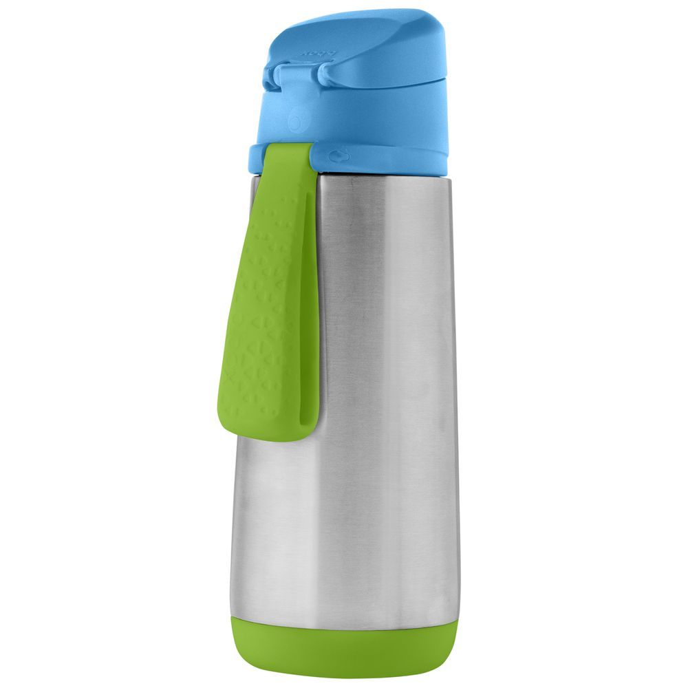 B.box - Hydratio Stainless Steel Spout Bottle - Ocean Breeze - 500 ml