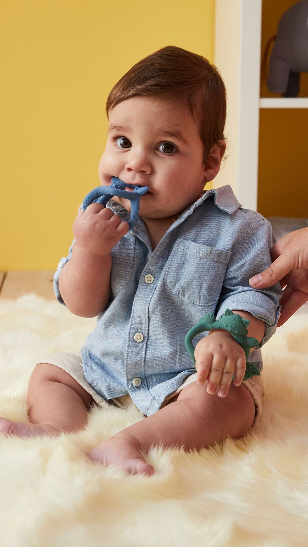 B.box - Innovative Wrist Teether - Sage