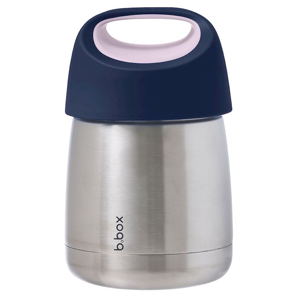 b.box - Insulated Food Jar With Spork - Indigo Rose - 320 gm