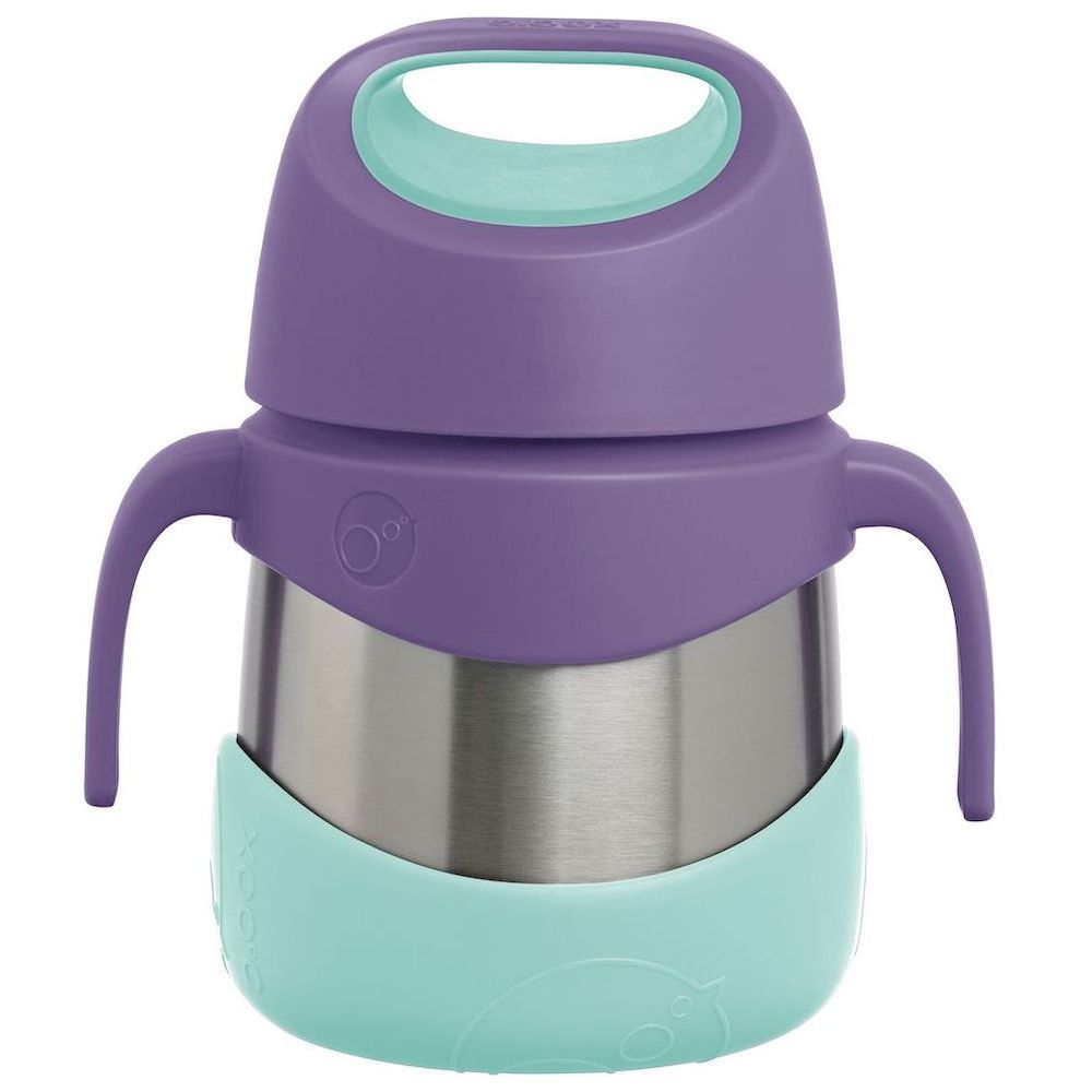 b.box - Insulated Food Jar With Spork - Lilac Pop - 320 gm