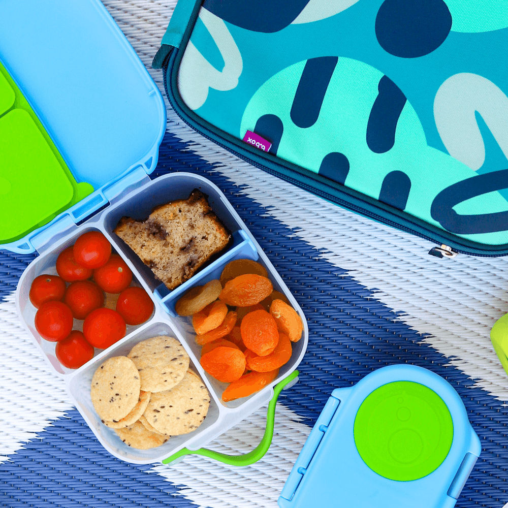 B.box - 4 Compartment Mini Lunch Time Box - Ocean Breeze