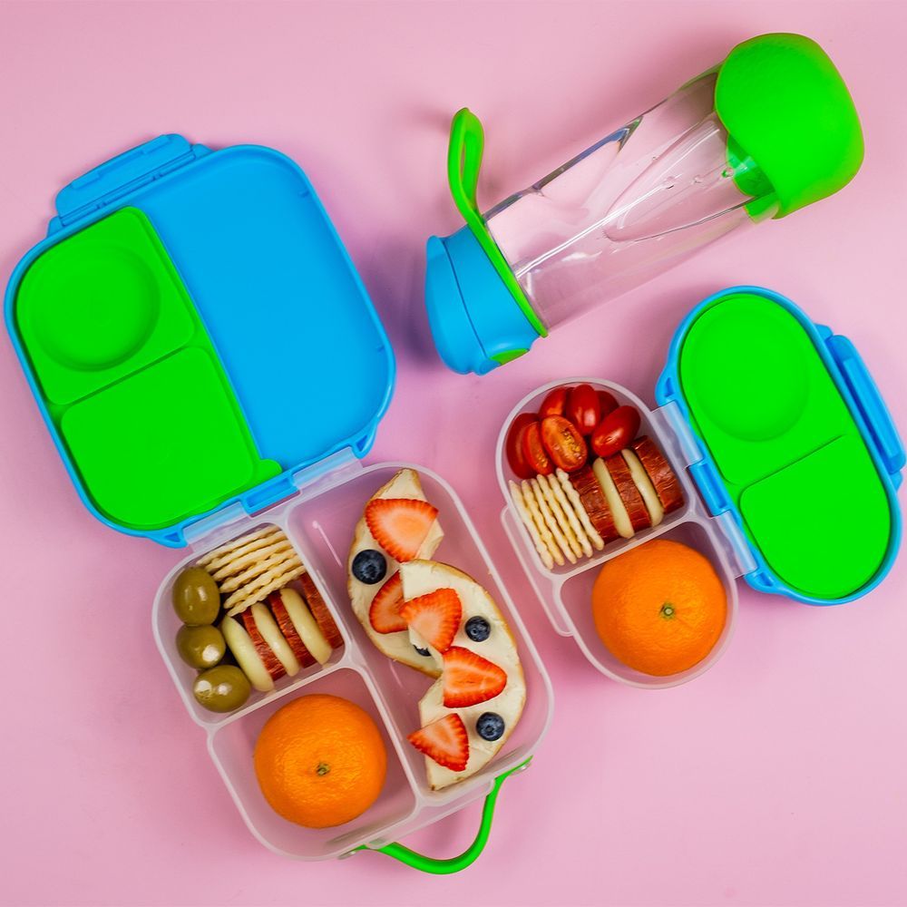 B.box - 2 Compartment Lunch Time Snack Box - Ocean Breeze