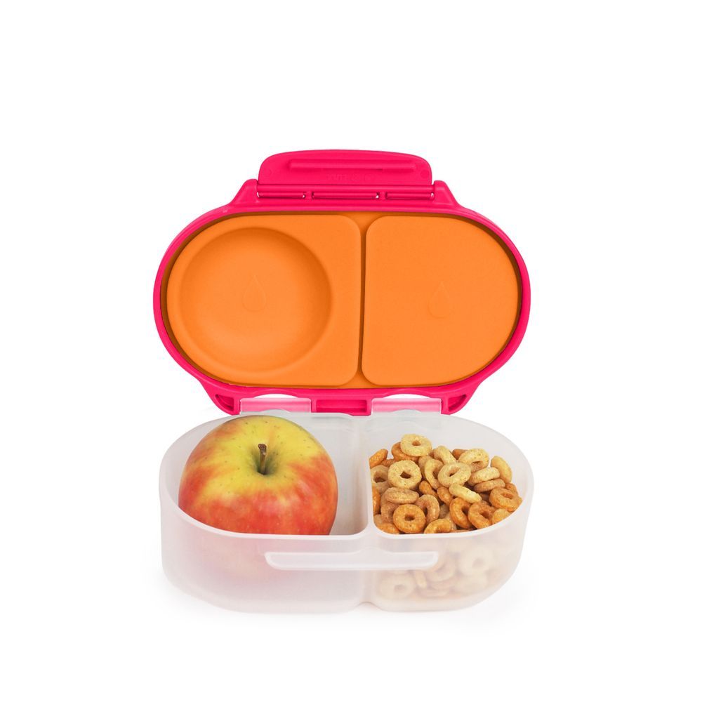 B.box - 2 Compartment Lunch Time Snack Box - Strawberry Shake