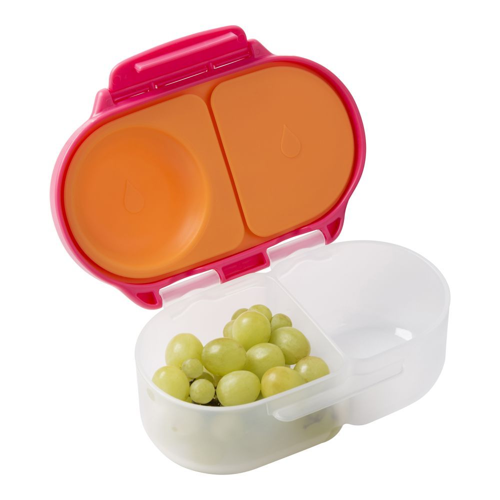 B.box - 2 Compartment Lunch Time Snack Box - Strawberry Shake