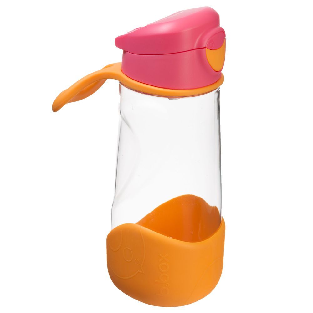 B.box - Hydratio Sports Spout Bottle - Strawberry Shake - 450 ml