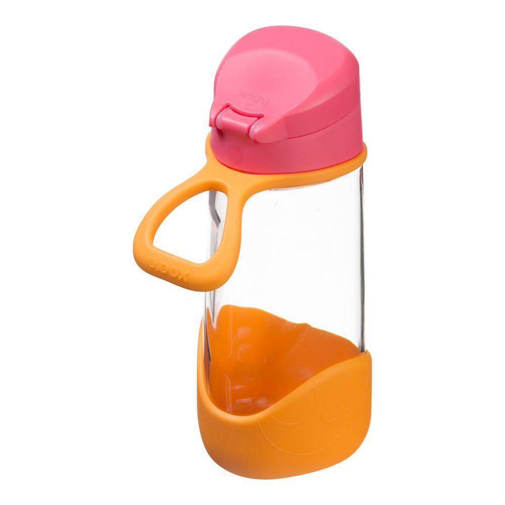 B.box - Hydratio Sports Spout Bottle - Strawberry Shake - 450 ml