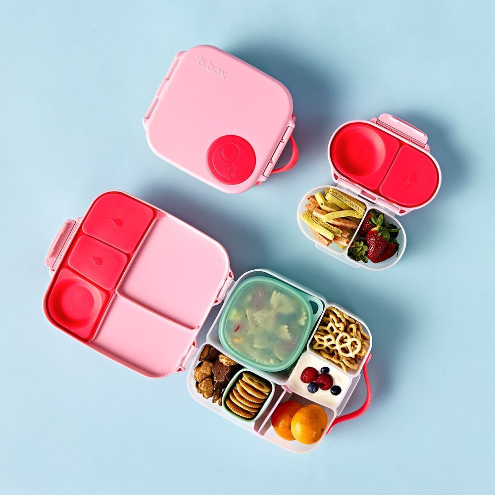 B.box - 5 Compartment Lunch Time Box - Flamingo Fizz