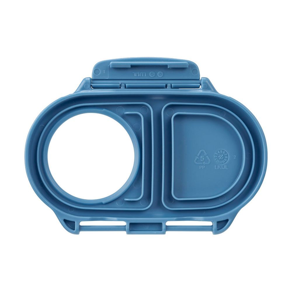 B.box - 2 Compartment Lunch Time Snack Box - Blue Blaze